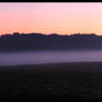 Foggy Sunrise Panoramic