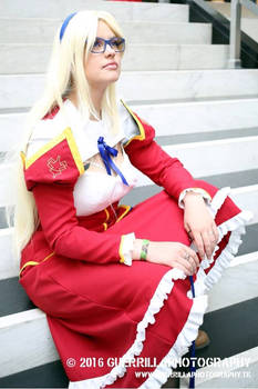 Satellizer el Bridgette cosplay @ Animecon! 3