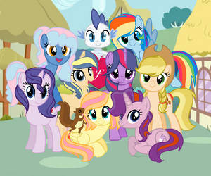 MLP Next Gen: Mane 9 are here.