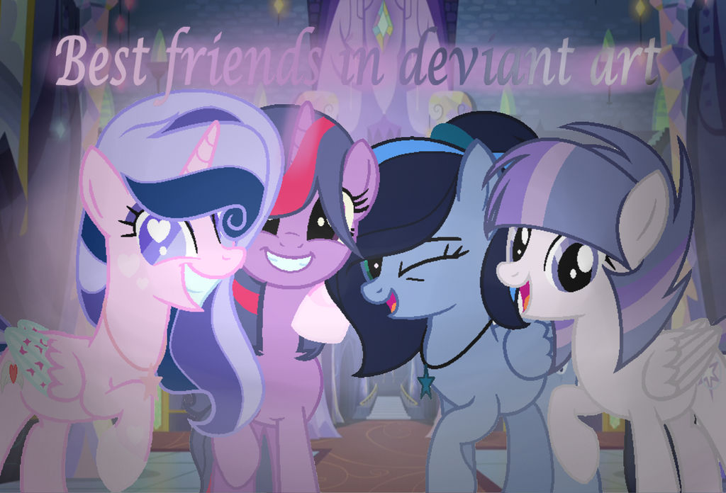 MLP: Best friends in deviant art.