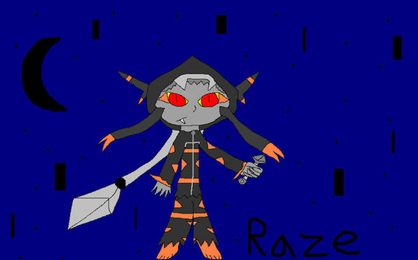 Devils Version Raze Raze's true form by DarkShadowLight on DeviantArt