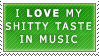 Taste in Music Stamp