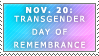 Day of Remembrance Stamp