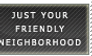 Neighborhood Antifa Stamp