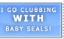 Clubbing Baby Seals? Stamp