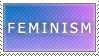 Feminism Defined Stamp