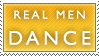 Dance Man Dance Stamp by Spikytastic