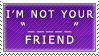 Token Minority Friend Stamp by Spikytastic