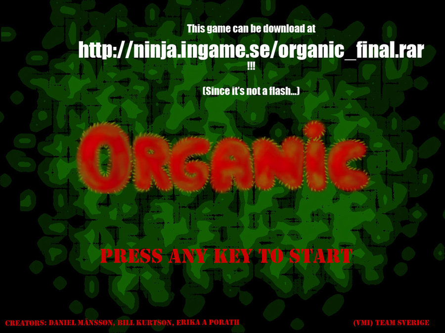 Gamejam: Organic