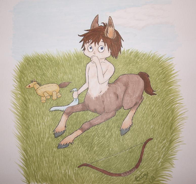 Centaur baby