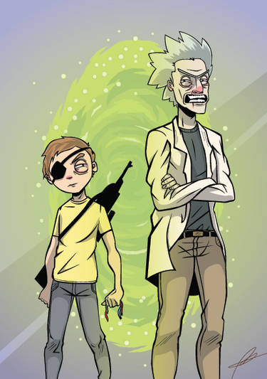 Rick and Morty by MightyMetalHead on DeviantArt