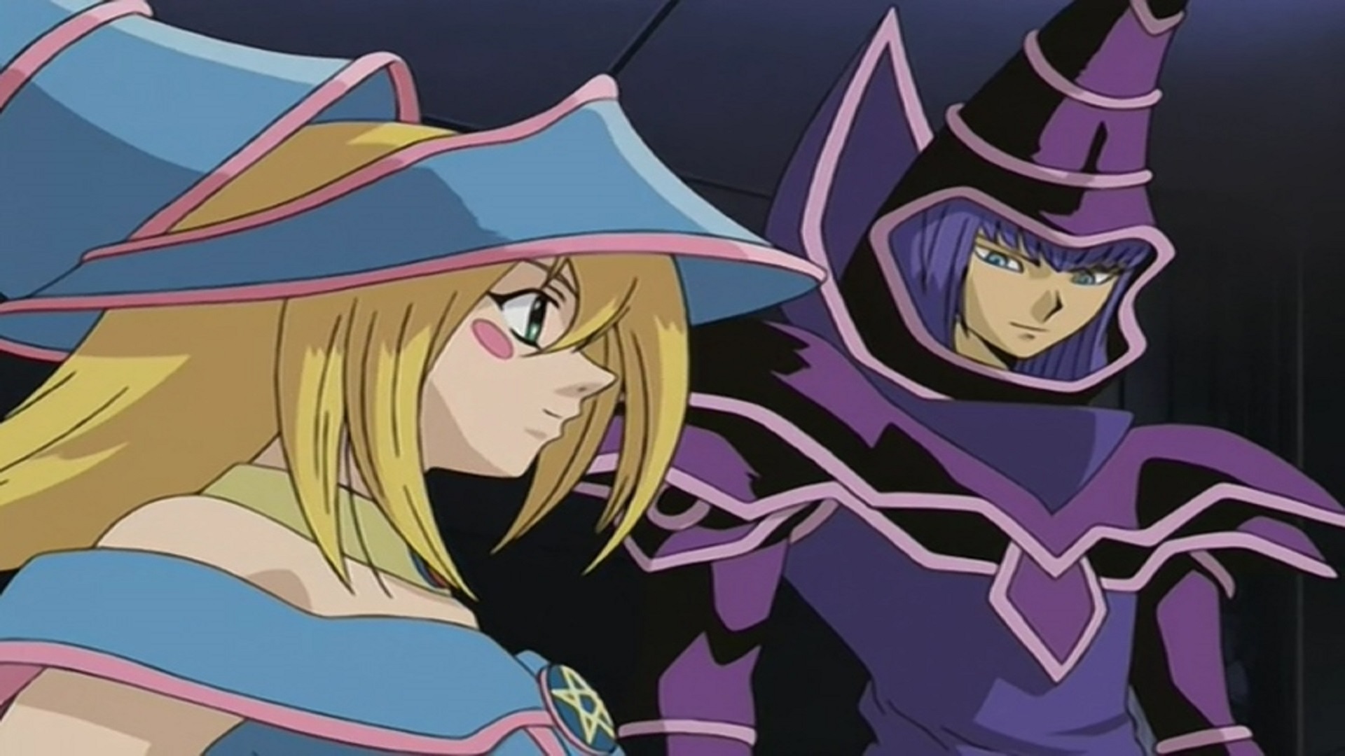 Dark Magician Girl And Dark Magician Nice Together