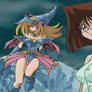 Yu-Gi-Oh! Dark Magician Girl And Tea Gardner