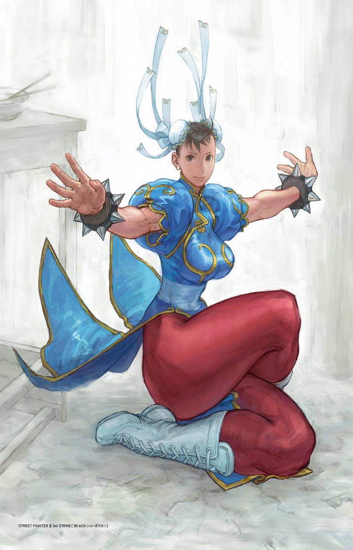 Chun-li street fighter 3 third strike art box by chrisman83 on DeviantArt