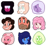 Free Use Steven Universe Icons by xNighten