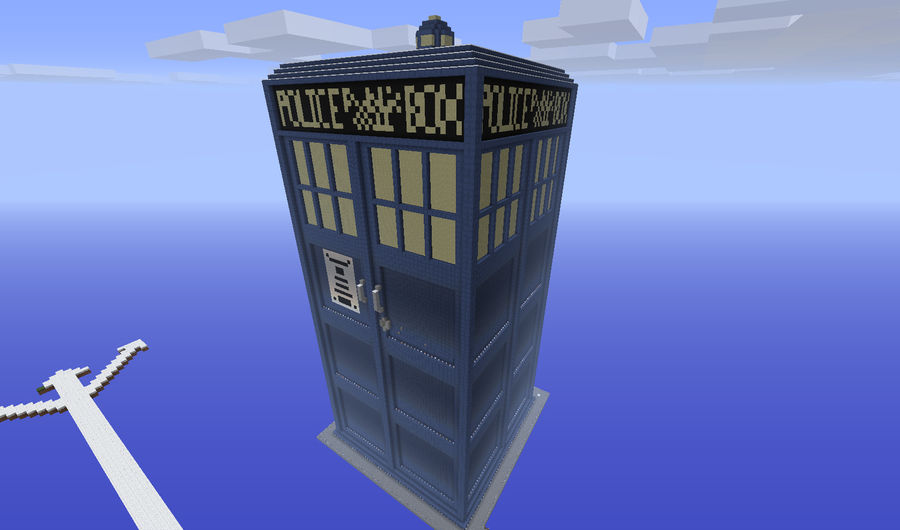 The Tardis in Minecraft by SkylordSong on DeviantArt