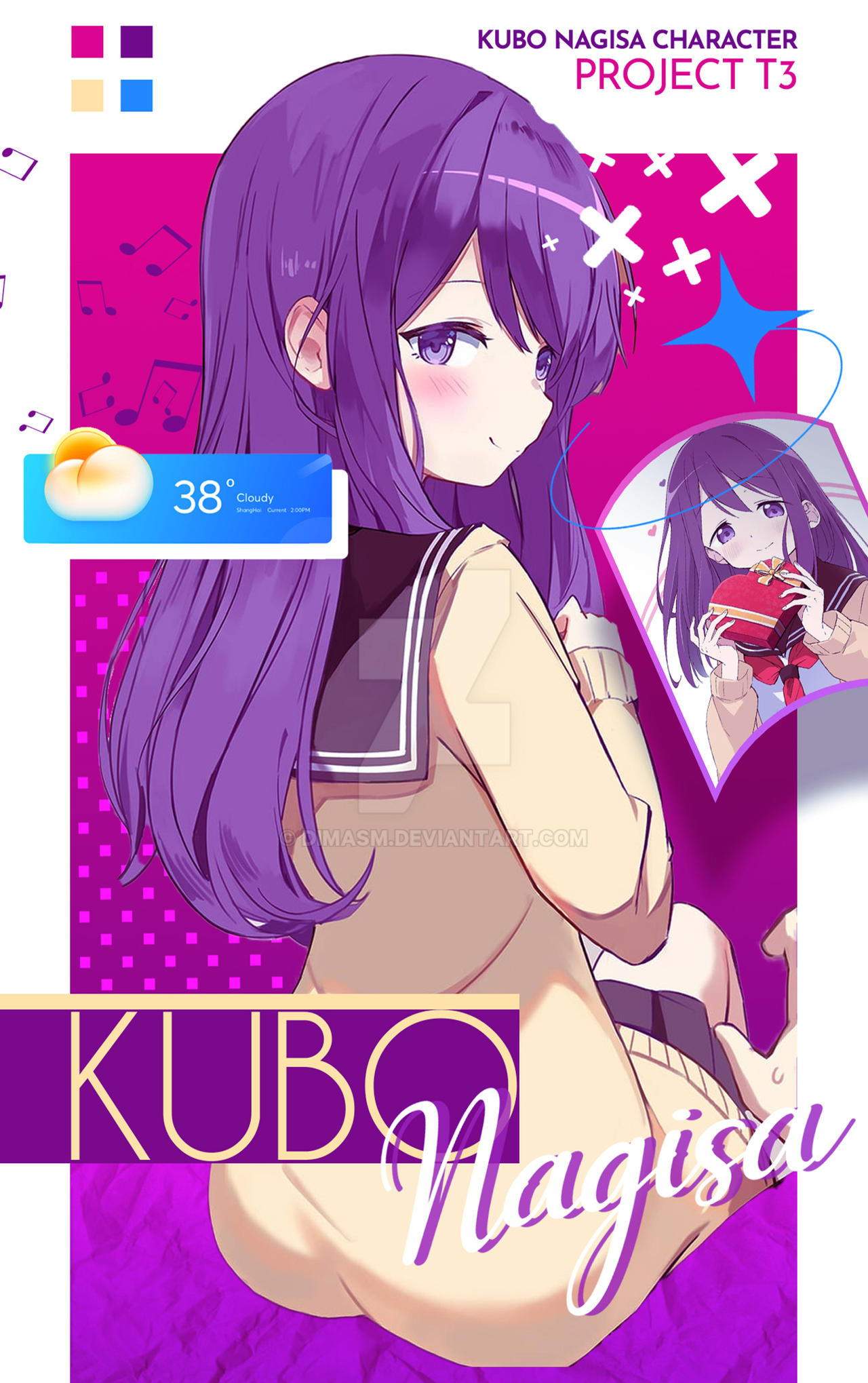 Nagisa Kubo in 2023  Anime, Manga, Wallpaper