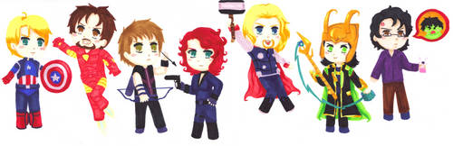 Chibi Avengers