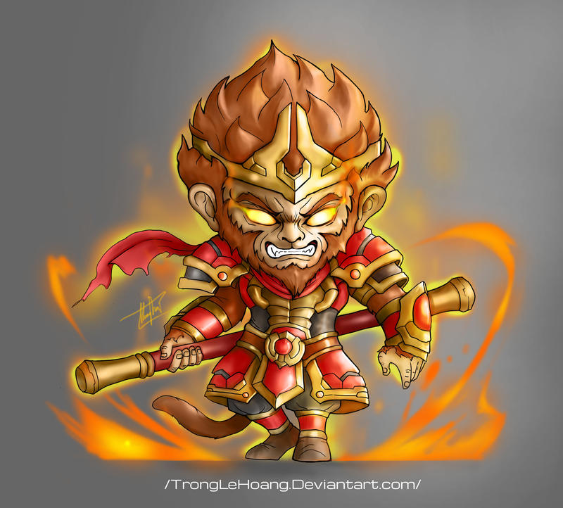Na Raka Wukong Raging Wukong by TrongLeHoang on DeviantArt