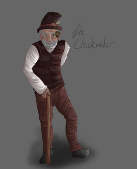 The Clockmaker (Game Art Concept 1)