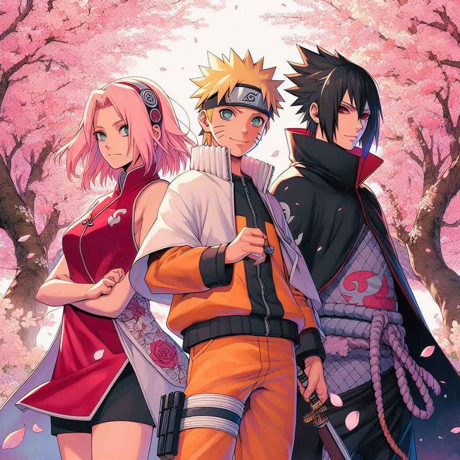 naruto sakura and sasuke by mahirukawithmal on DeviantArt