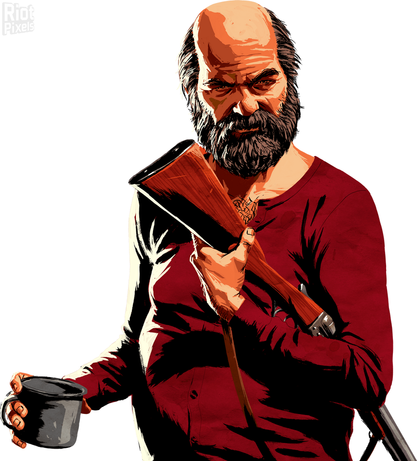 Uncle - Red Dead Redemption - PNG by alaanfabioo on DeviantArt