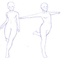 Pose Study 001 Female