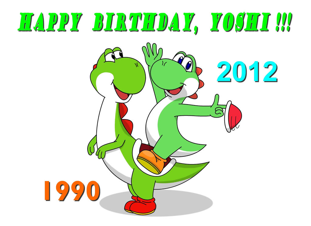 Joyeux anniversaire Yoshi