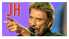 Johnny Halliday Stamp by AlexYo63