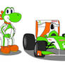 Yoshi and a Formula One : Late October 2012