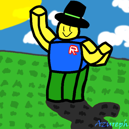 Roblox Noob By Azureph On Deviantart - noob costume roblox