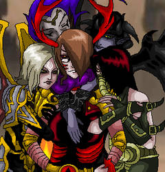 Happy Valentines Day From the Darksiders Females