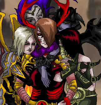 Happy Valentines Day From the Darksiders Females