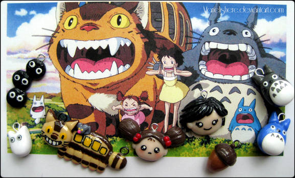 Studio Ghibli's Totoro Bracelet Charms