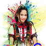 Alicia Chanzia JKT48 team K Gad's Photo Paint