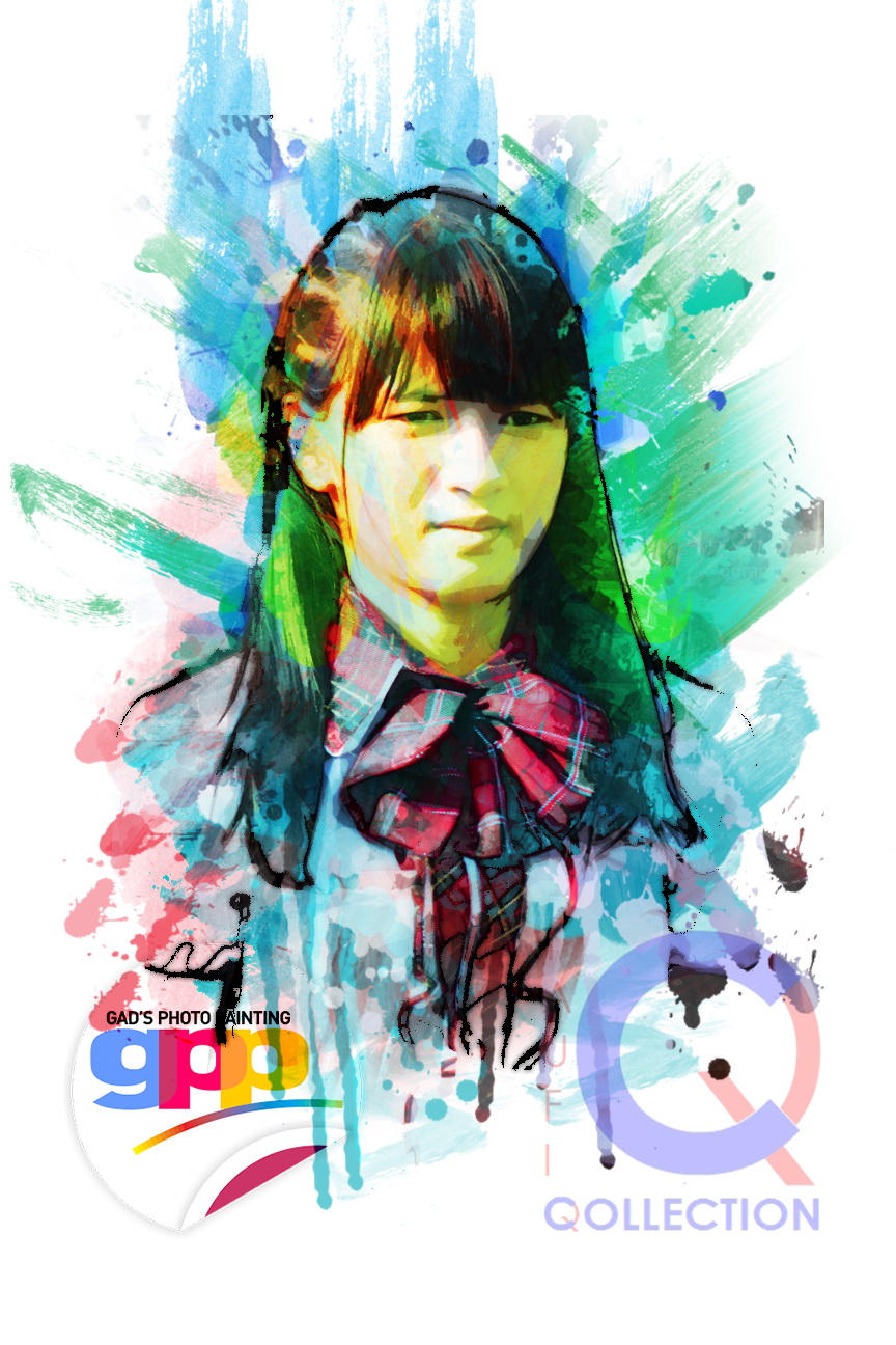 Vienny JKT48 Team K Gad's Photo Painting