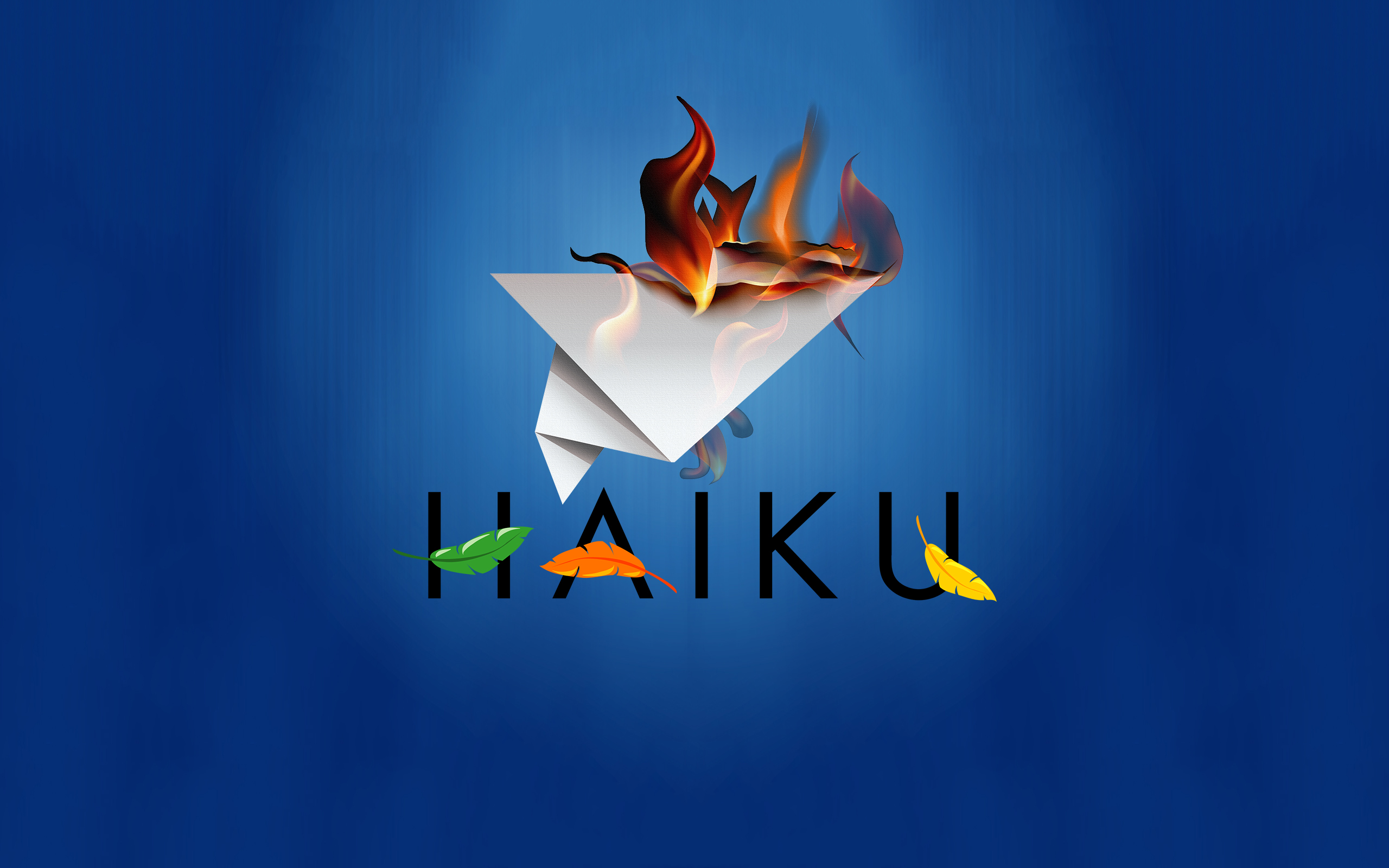 Haiku OS wallpaper by WalentyWalewski on DeviantArt