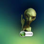 Paul Alien OpenSUSE wallpaper