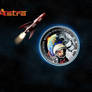 Yuri Gagarin, wallpaper for Astra