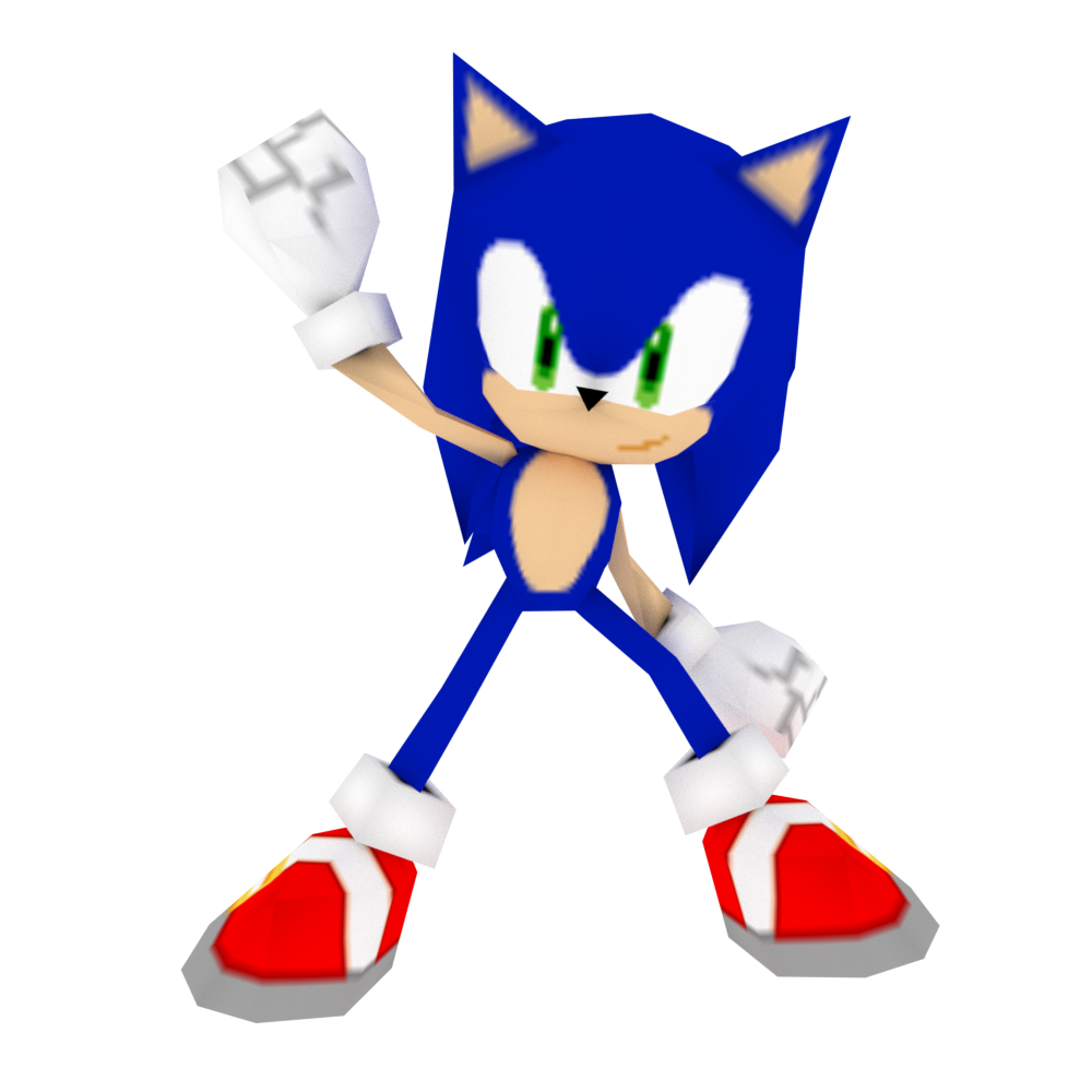 (Unreleased) Rush Sonic Render by UnaidedColt24 on DeviantArt