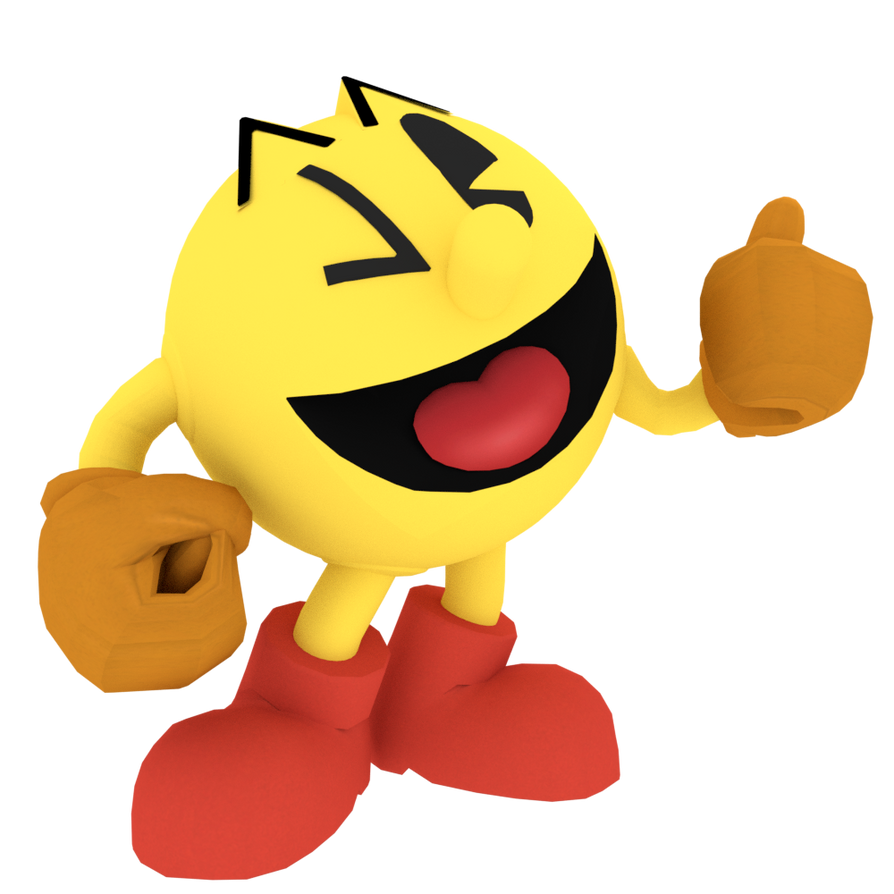 Patga Pac Man Renders 40TH Aniversary Pac-man Render by UnaidedColt24 on DeviantArt