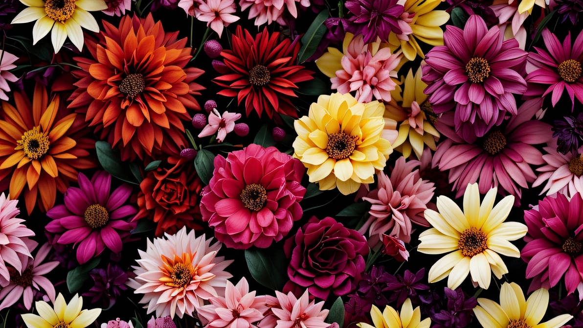 Real flowers by LeonSri on DeviantArt
