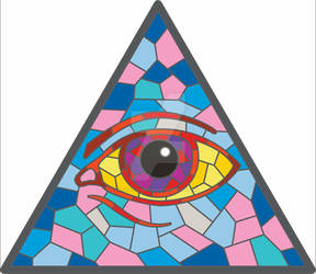 Eye of Providence Enamel Pin Design