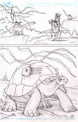 Lords of the Cosmos Issue #5 Revised Pg 8 Pencils
