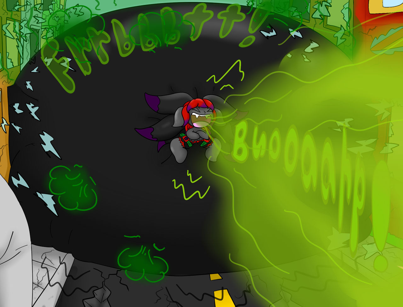 Ififa's Gassy Destruction by MagnificentMudkip on DeviantArt