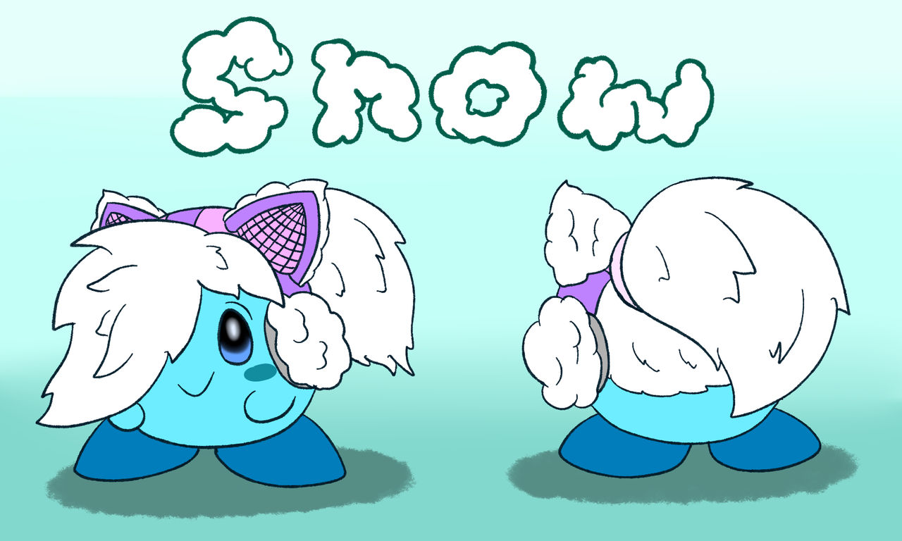 Snow the Puffball by MagnificentMudkip on DeviantArt