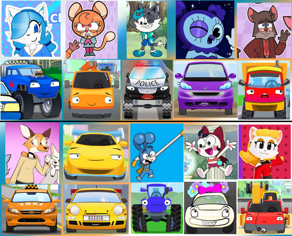 Deviantart Cars Short Crossover Cartoon VS Funny Cars Prime Video SeeZis by minmod98 on ...