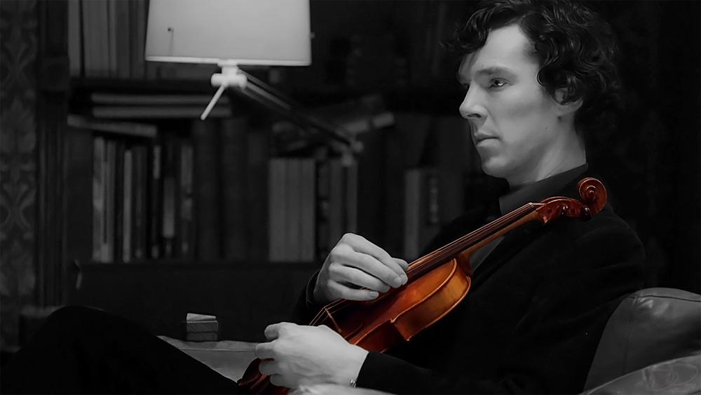 Sherlock Holmes - Violin by DisastrousDucky on DeviantArt