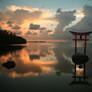 2008 August 3 Torii Sunset