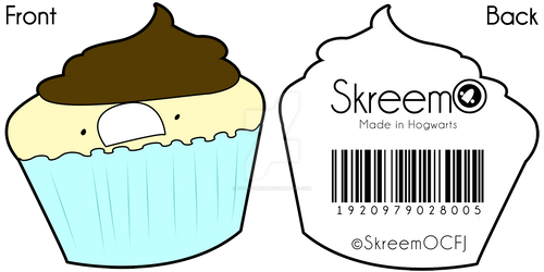 SkreemO - Cupcake Hangtag